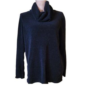 White Stag Black XL, Turtleneck, Long Sleeve, Blouse